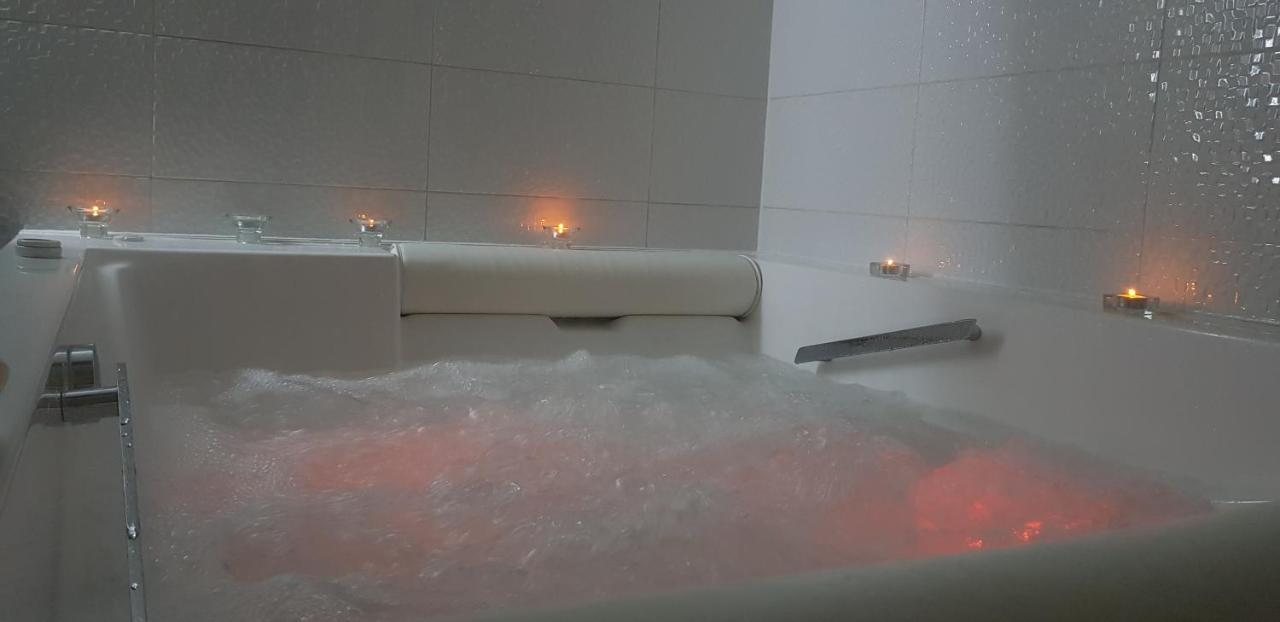 Apartment Plaza ----Wallbox 11Kw 16A ----- Private Spa- Jacuzzi, Infrared Sauna, Luxury Massage Chair, Parking, Entry With Pin 0 - 24H, Free Cancellation 24 Hours Before Check In Slavonski Brod Bagian luar foto