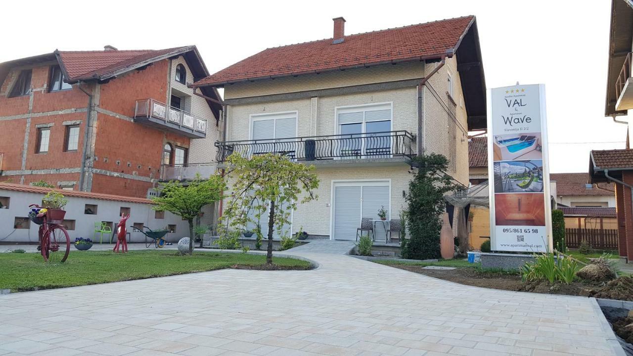 Apartment Plaza ----Wallbox 11Kw 16A ----- Private Spa- Jacuzzi, Infrared Sauna, Luxury Massage Chair, Parking, Entry With Pin 0 - 24H, Free Cancellation 24 Hours Before Check In Slavonski Brod Bagian luar foto